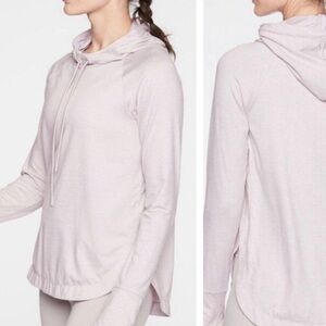Athleta Uptempo Hooded Long Sleeve Top